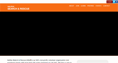 Desktop Screenshot of halifaxsar.ca